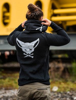 Pánské Mikina s Kapucí Toonzshop Twizy Hoodie Černé | 6805ZWYKF