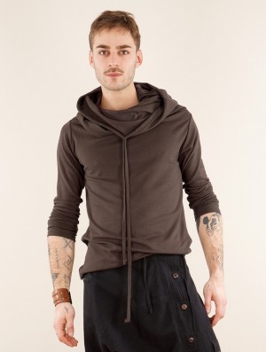 Pánské Svetr Toonzshop Sachiko" Sweater Hnědé | 2653HDLGS