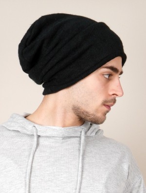 Pánské Čepice Toonzshop Sükk Dreadlocks Big Beanie Černé | 9017UBENK
